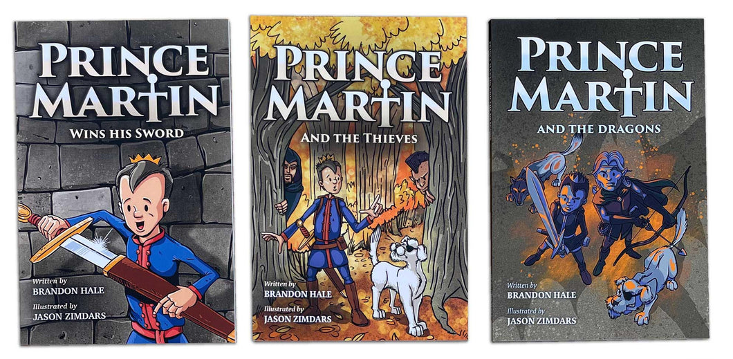 Prince Martin Epic (3 paperback book set) (Books 1-3)