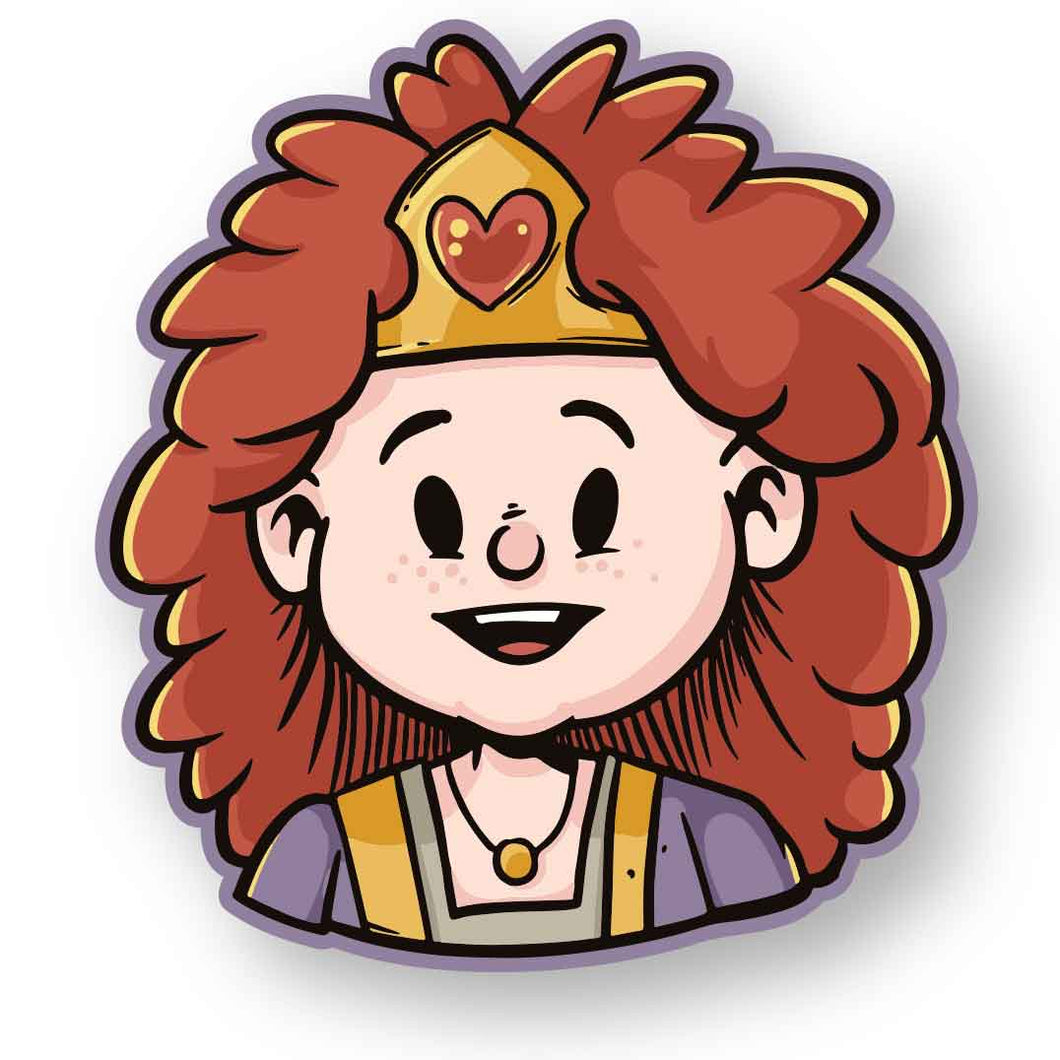 Princess Meg Die Cut Sticker